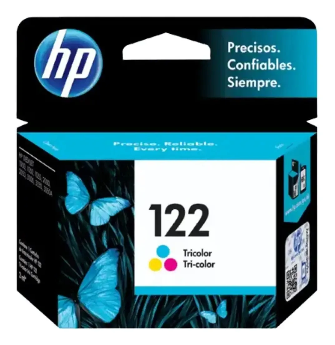 Cartucho de tinta HP 122 Tricolor (CH562HL)