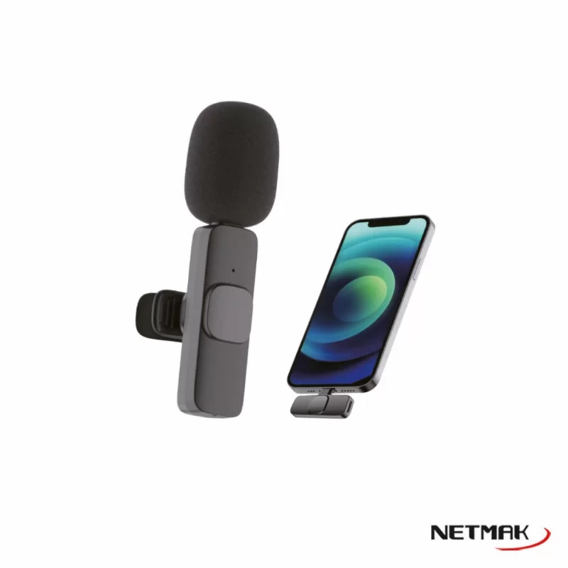 MICROFONO INALAMBRICO CORBATERO NETMAK NM-MC1
