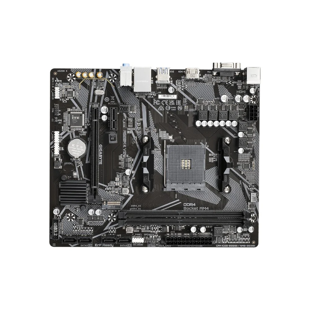 Mother Gigabyte A520M K V2 DDR4 AM4