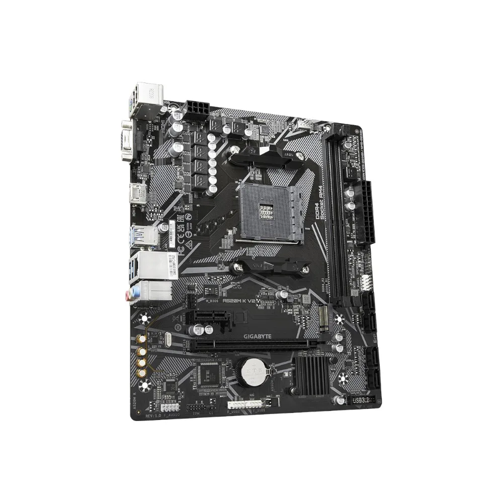 Mother Gigabyte A520M K V2 DDR4 AM4