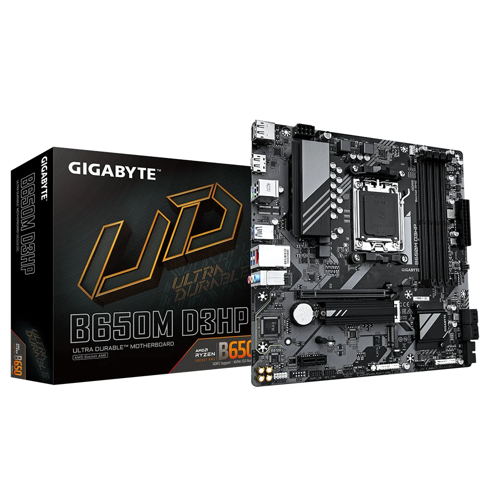 Mother Gigabyte B650M D3HP DDR5 AM5 (Serie 7000/8000)
