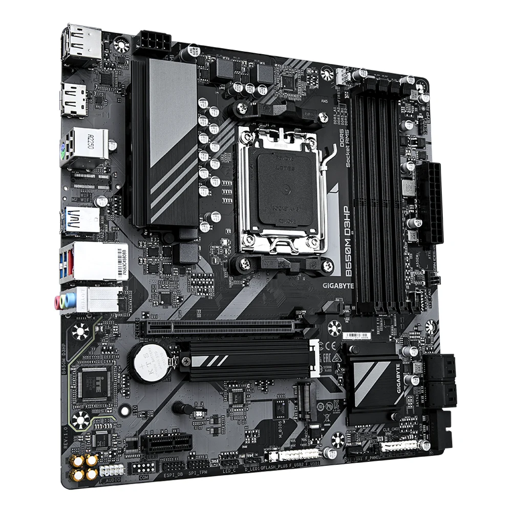 Mother Gigabyte B650M D3HP DDR5 AM5 (Serie 7000/8000)