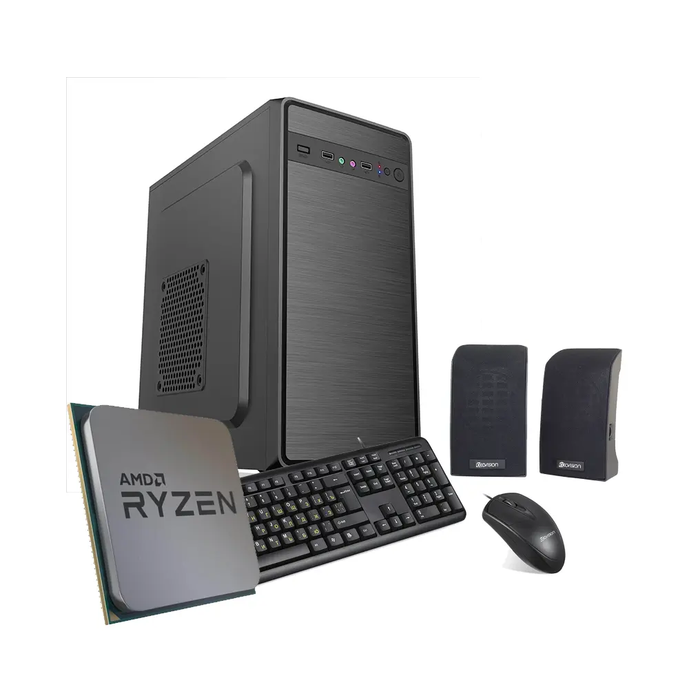 Pc Ecovision Amd Ryzen 3200g  RAM 8GB DDR4 SSD 240gb 