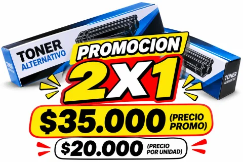 PROMO COMBO 2X1 - TONER ALTERNATIVO TN1060